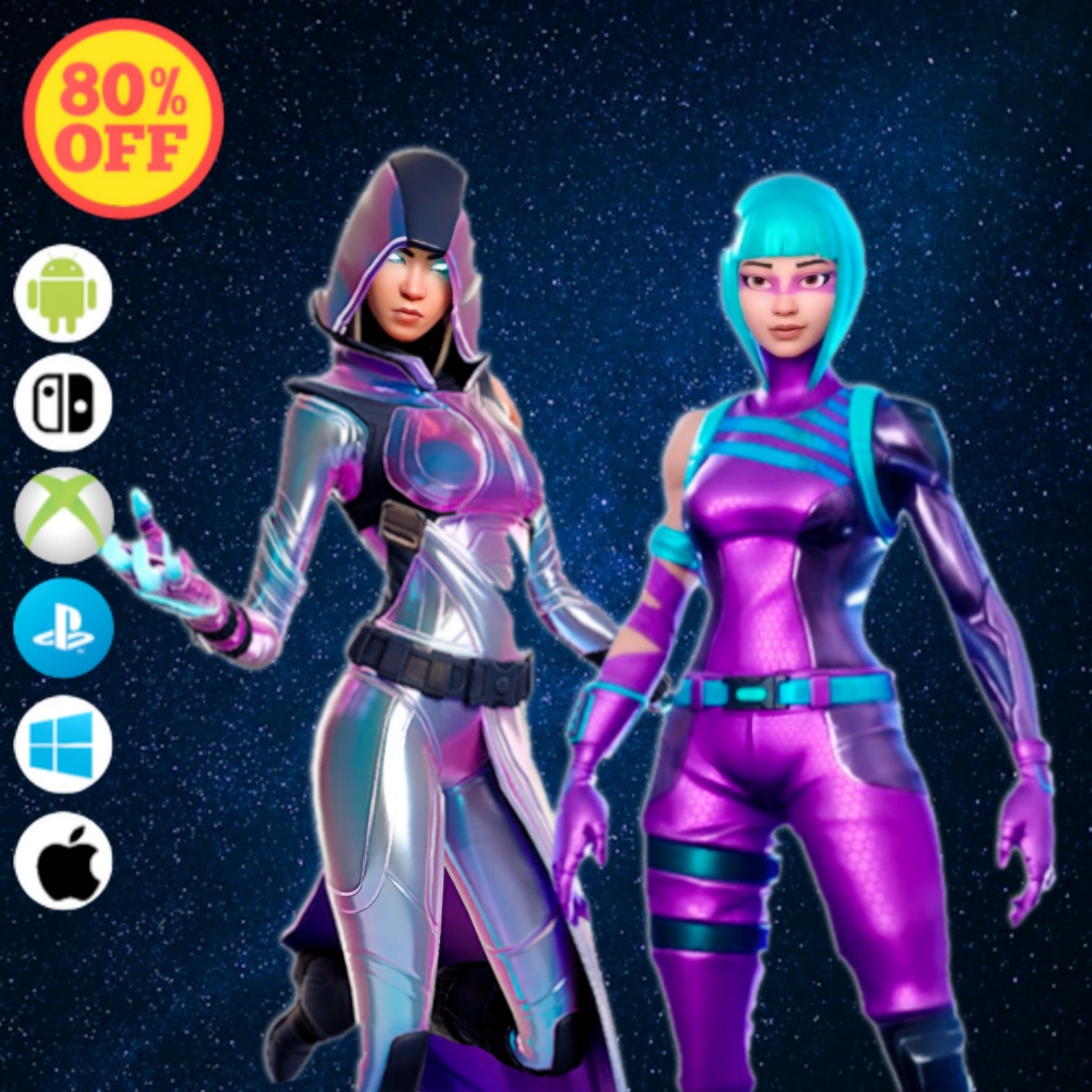 100+ Skins Full Access