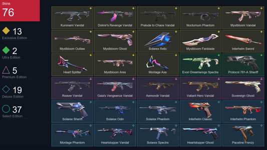 NA • Bronze • 76 Skins