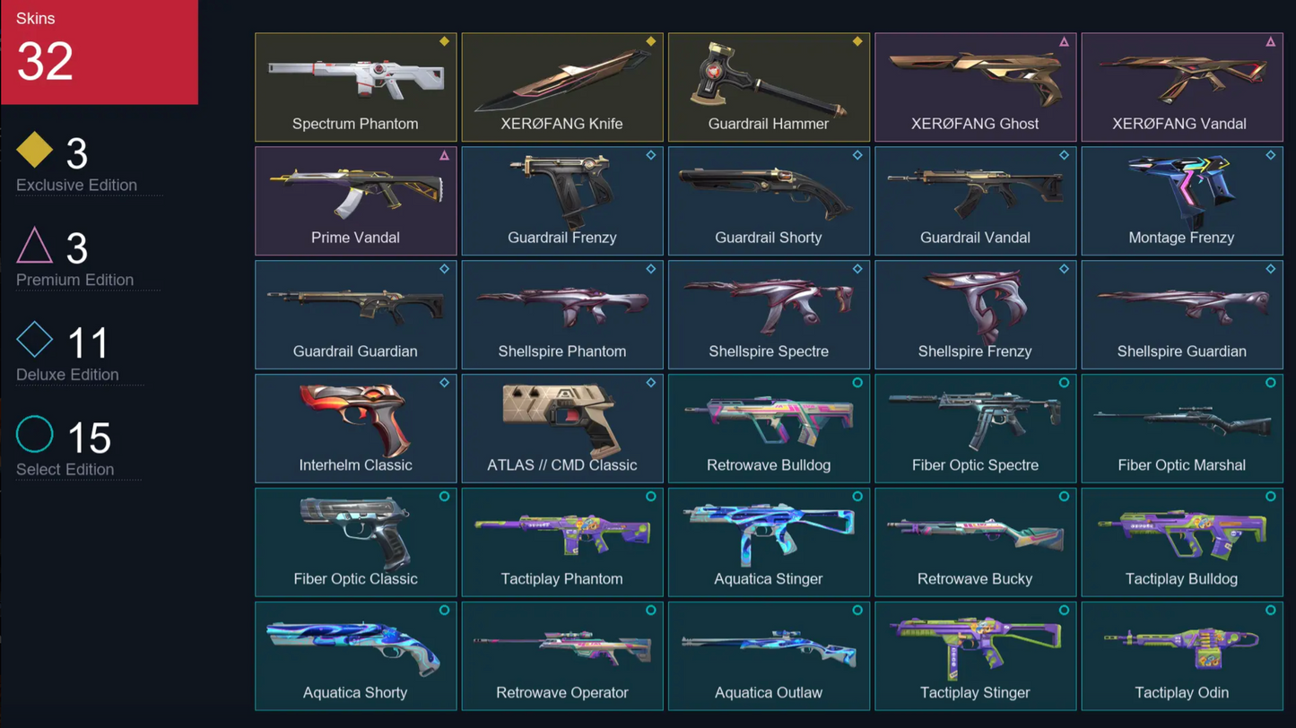 NA • Iron 2 • 32 Skins