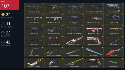 NA • Unranked • 107 Skins